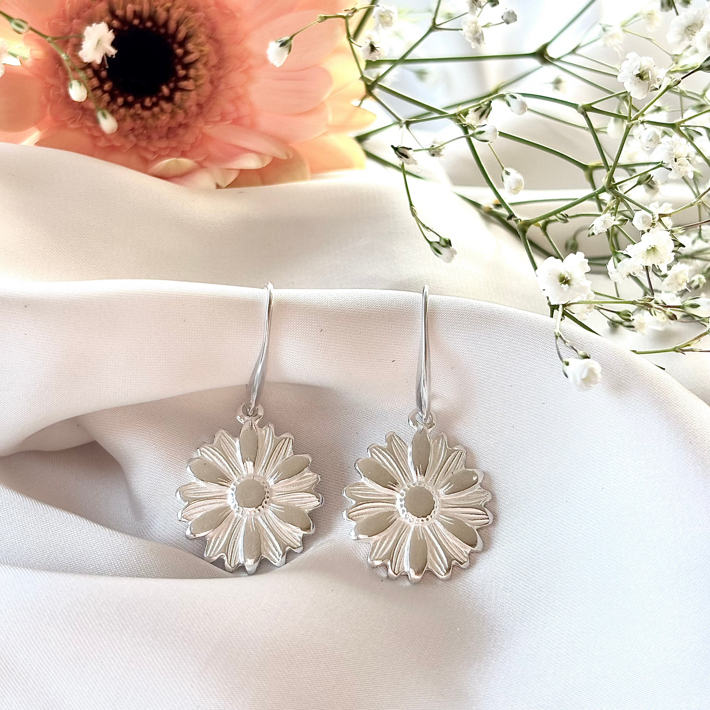 Boucles d'oreilles FLEUR