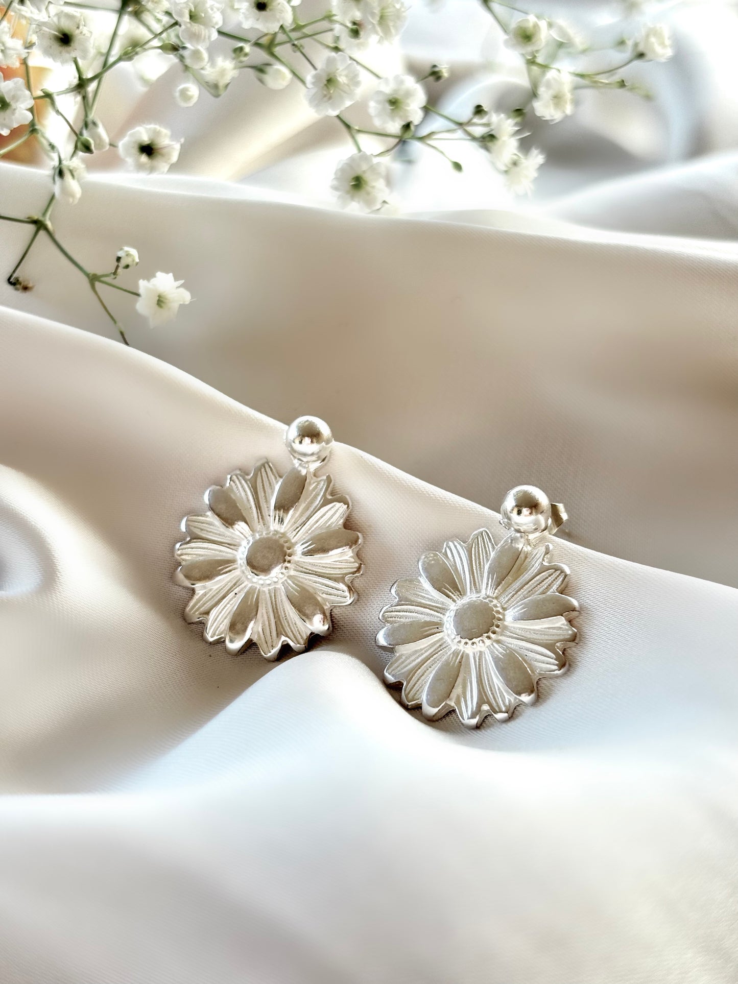 Boucles d'oreilles FLEUR