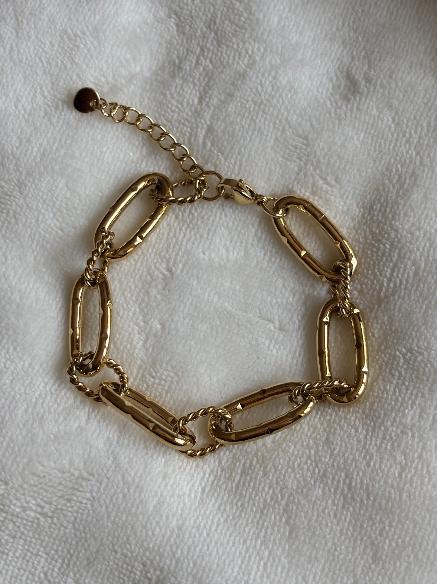 Bracelet mailles épaisses