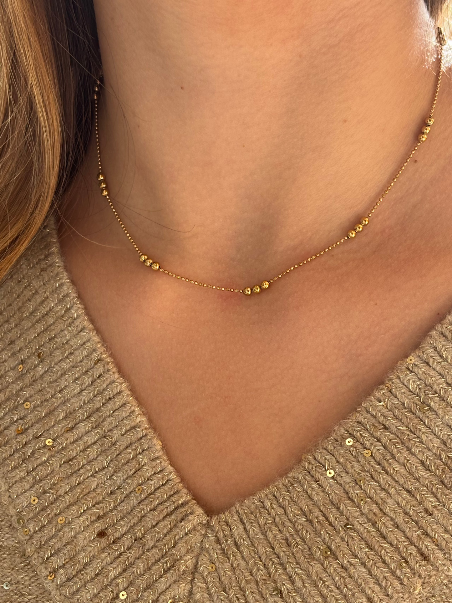 Collier boules