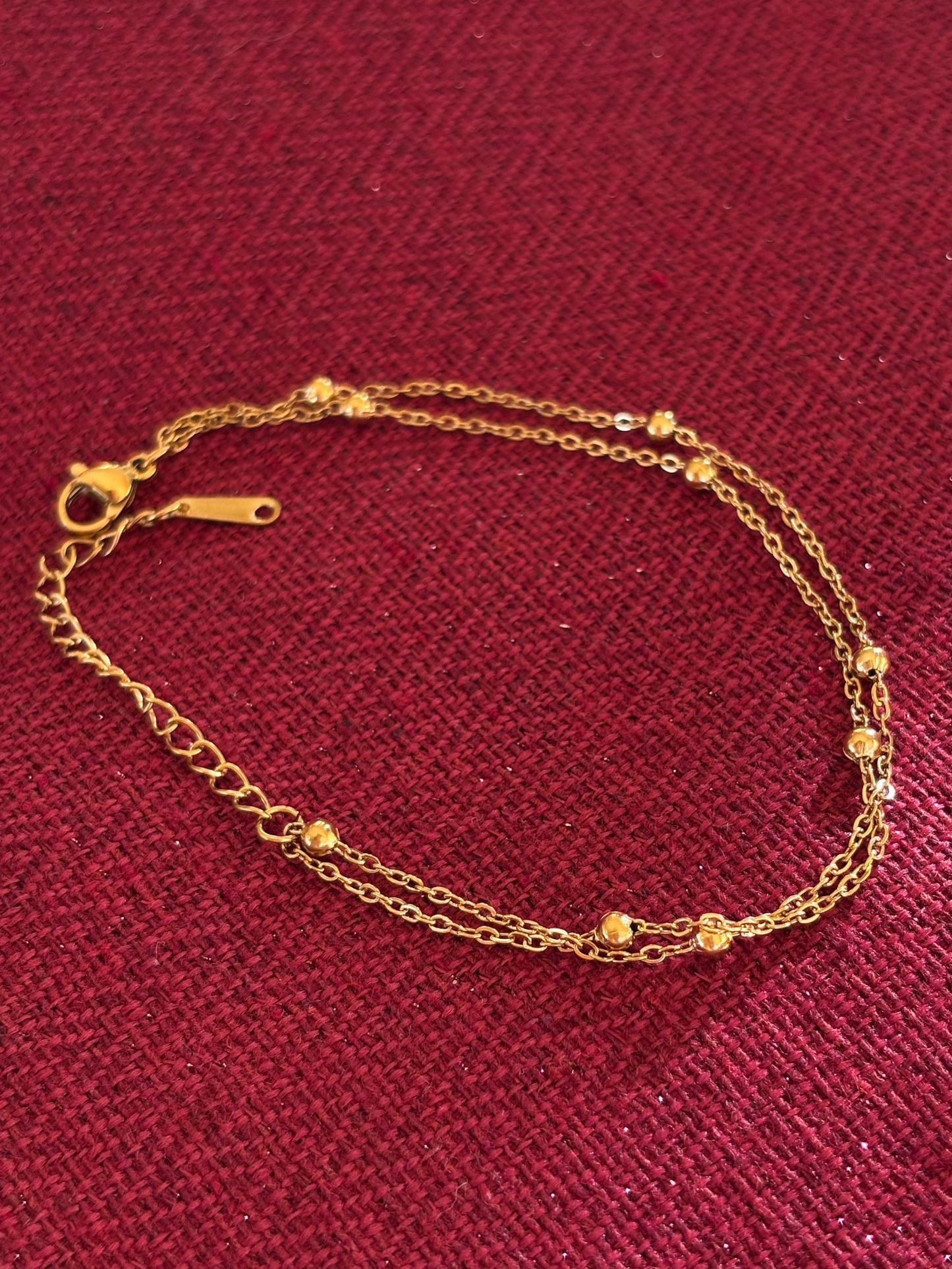 Bracelet double boules