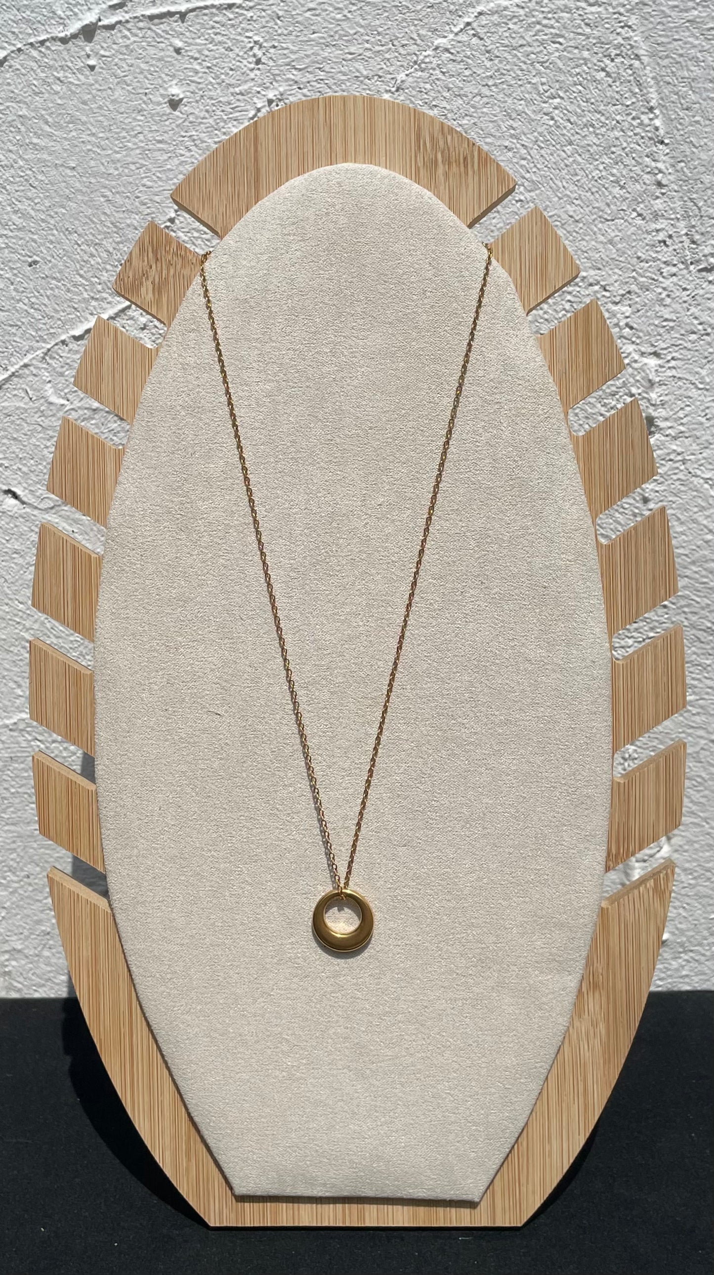 Collier pampille ronde